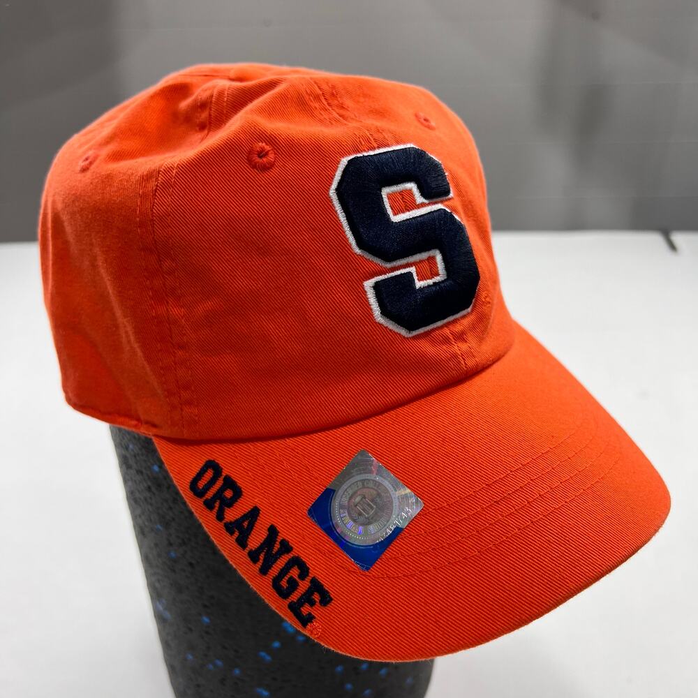 Russell Athletic Syracuse University Orangemen embroidered Strap-back Hat Orange